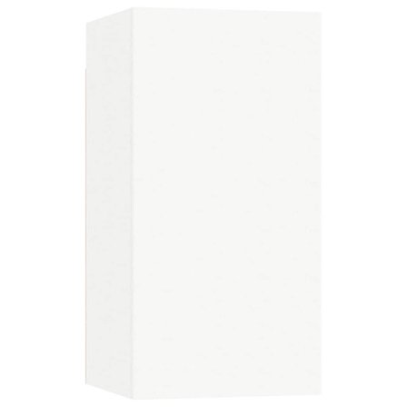 vidaXL Tv-bänk vit 30,5x30x60 cm konstruerat trä