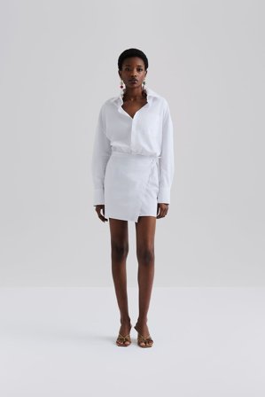 Malina - Portea mini dress - 34 - White