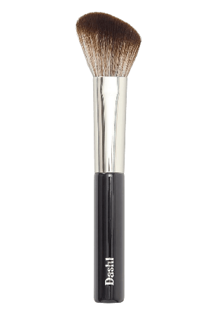 DASHL Angled Face Brush Penslar & svampar Unisex Svart 1 PCS