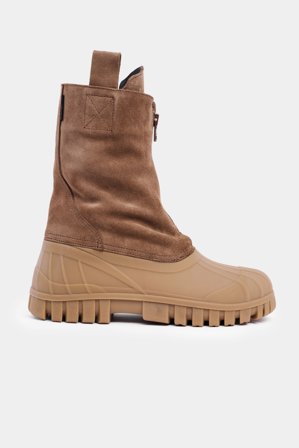 Patrol Zip Boot Suede Tobacco/Fudge