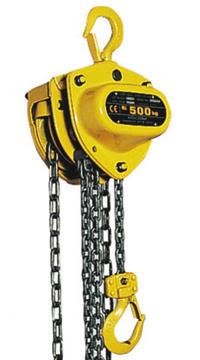 KITO Mighty 3000/1 OLL Ketjutalja ylikuormitussuojalla, 3 m Nostokapasiteetti: 3000 kg, Autotalli & ajoneuvot