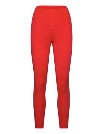 Opme Power 7/8 Running/training Tights Rød Adidas Performance*Betinget Tilbud