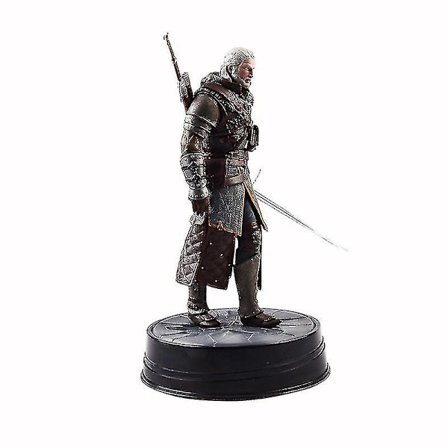 The Witcher 3: Wild Hunt Geralt of Rivia Actionfigur Leke Spillfigur 24cm PVC Samlemodell Ornamenter Gave til Barn [HK]