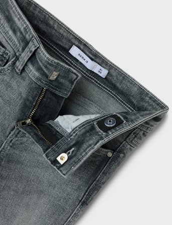 name it Nkfpolly Skinny Boot Jeans 1142-Au Noos - Grey - 98