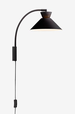 Nordlux - Vegglampe Dial - Svart - Vegglamper - Fra Homeroom