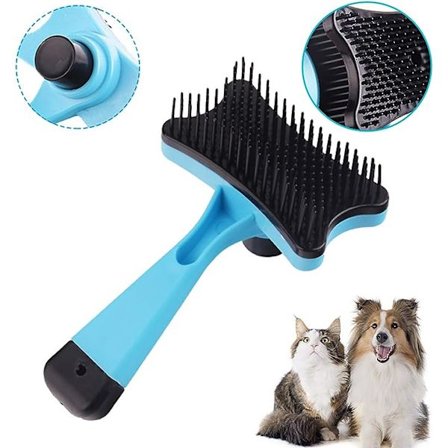 Selvrensende hundebørste - Liten myk børste egnet for