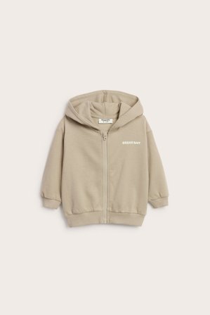 Kappahl | Hoodie med dragkedja | Beige