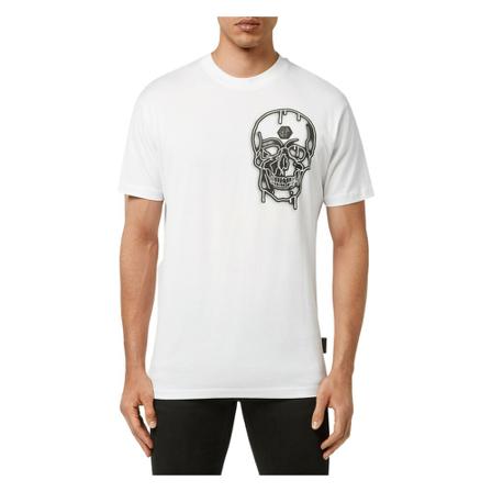 Philipp Plein, T-Shirts Wit, Heren, Maat:M