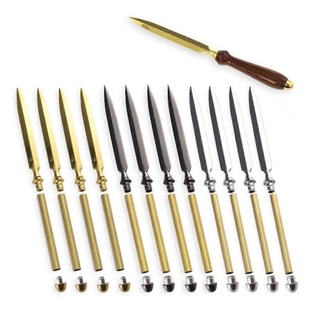 Brevsprætter Projektsæt - 12 Dele Assorteret Pakke (FMY)