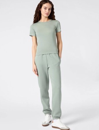 Champion Elastic Cuff Pants - Green - XL