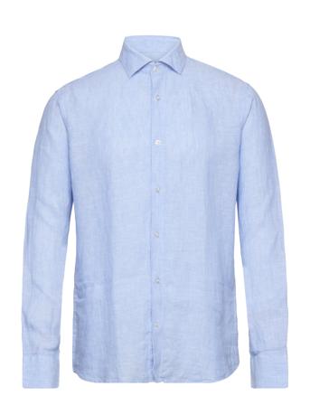 Bs Taishi Casual Modern Fit Shirt Bruun & Stengade Blue
