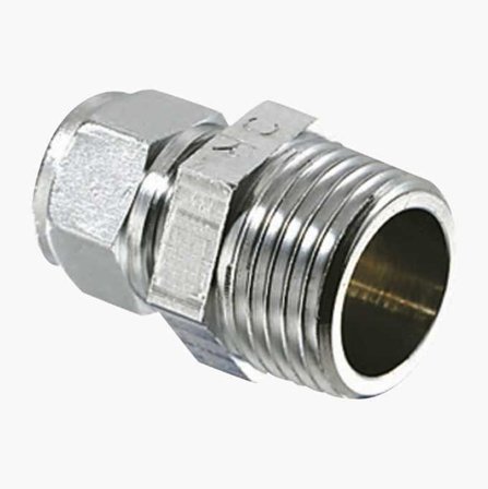 Klämringskoppling rak 12 x 3/8" utvändig - Biltema