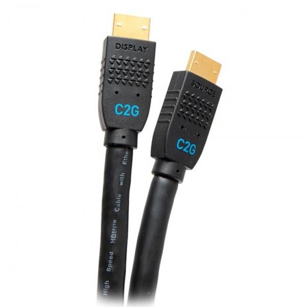 C2G 20ft Ultra Flexible 4K Active HDMI Cable Gripping 4K 60Hz - In-Wall M/M - HDMI-kabel med Ethernet - 6.1 m