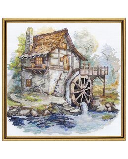 Broderikit Tavle Symfoni af Vandet - Abris Art