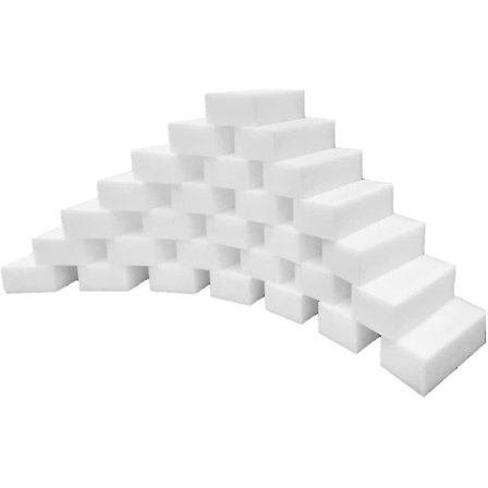 Magisk Svamp Slettegummi, Magisk Svamp Melamin Melamin Rengjøringsskatt I Bulk Kjøkkenretter Rengjøring Oppvaskmaskinrenser 50stk