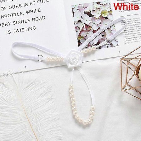 1 stk. Dame Trusser Micro G-streng Tanga Sexet Undertøj Med Perle