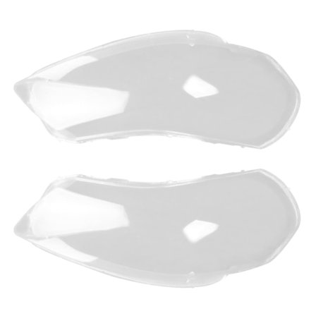 2 ST Bil Lampskärm Strålkastarskydd Transparent Strålkastare Lampskydd Glasskal Hårdnande för