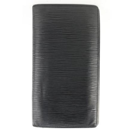 Louis Vuitton Vintage, Pre-owned Leather wallets Zwart, unisex, Maat:ONE Size