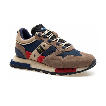 Blauer Suede Running Brun, Herre Sneakers, Størrelse: 46 EU