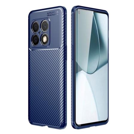 Carbon Shield OnePlus 10 Pro kotelot - Sininen Blue
