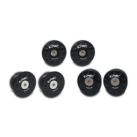 Kit de Tapones de Bastidor CNC Racing Mv Agusta - Placa Frontal - MV Agusta Brutale 1000RR 2020-2022