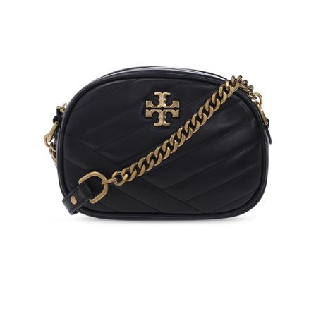 Tory Burch, Kira Small Shoulder Bag Zwart, Dames, Maat:ONE Size,leer