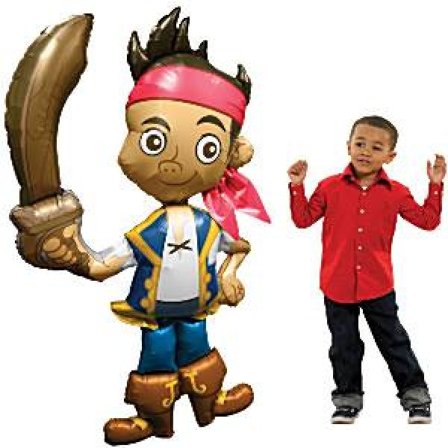 Heliumballong airwalker Jake - Kalaslagret.se