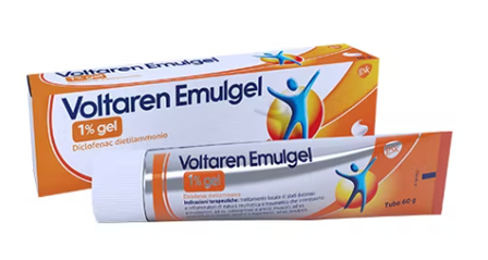 Voltaren Emulgel 1% Antinfiammatorio Diclofenac Dolori Muscolari