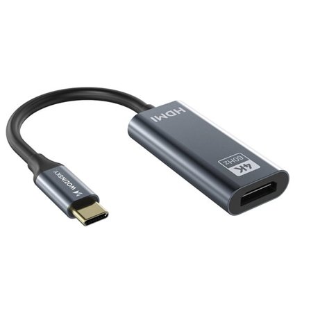 Wozinsky HDMI-adapter USB-C til HDMI 4K 60Hz - Svart