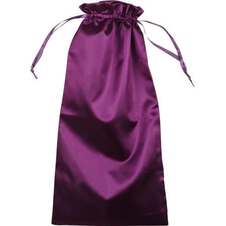 Satin opbevaringspose, 45 x 19,5 cm Lila