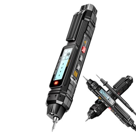 Digital Multimeter Penna Typ 4000 Räkningar Professionell Mätare Kontaktlös Automatisk AC/DC Spänning Ohm Dioden NCV Testare Verktyg