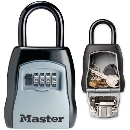 MASTERLOCK Välj lagring av åtkomstnycklar med programmerbar kombination + handtag
