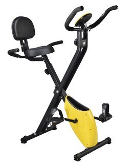 Träningscykel x-bike black/yellow - Live Up Sport