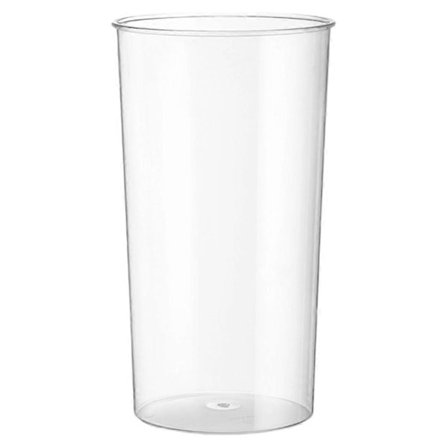 Blomsterarrangemang Plast Hink Väckande Blomvas Transparent Blomhink Cylinder Blomkruka