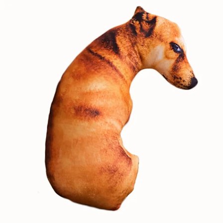 Blød Livagtig Dyre Pude Gravhund Plys Kreativ Pude 3D Hundepude Kontor