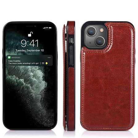 Skal med Kortfack - iPhone 13 Mini