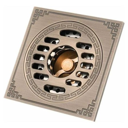 Toilet Badeværelse Køkken Lugtbestandig Kobber Gulvafløb Grænseflade Vaskemaskine Sifon