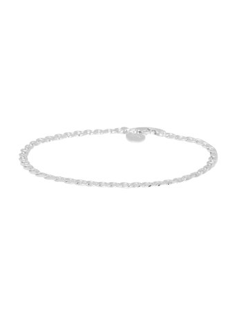 IX Studios | Ix Curb Marina Bracelet Silver | 21 cm