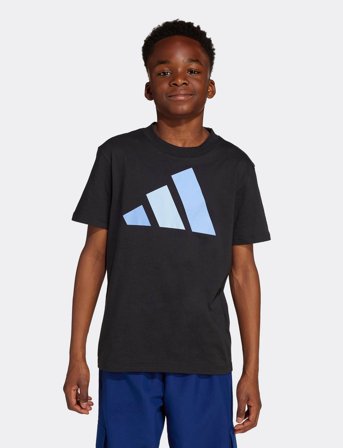 adidas Sportswear J Bl Tee 160 - Black - 128