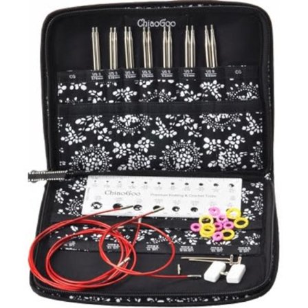 ChiaoGoo Rundpinnesett Stål 5,5-10mm