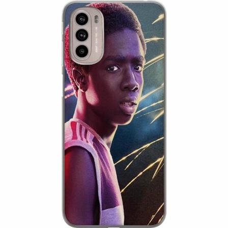 Motorola Moto G41 Mjukt Skal - Stranger Things - Lucas Sinclai