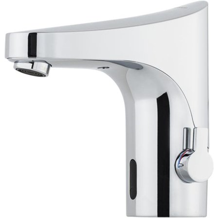 FM Mattsson 9000E Tronic Tvättställsblandare beröringsfri, nätdrift, Badrum