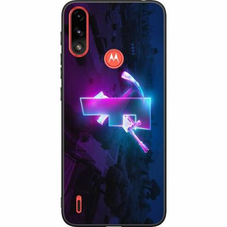 Motorola Moto E7i Power Svart Skal Battle Royale Fortnite