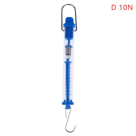 Praktisk Newtons Spring Scale Tubular Dynamometer Plastic Tran