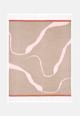 Mette Ditmer Filt Filtar & plädar Beige 170 x 125