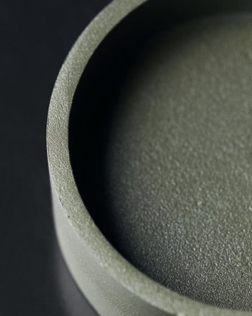 House Doctor Brett Mono Grønn Ø11cm