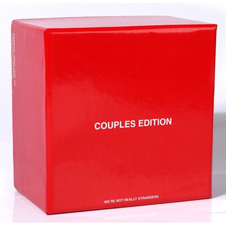 Engelska versionen av We'reNotReallyStrangers kortspel