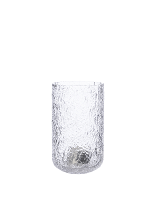 ERNST Ljuslykta mönstrat glas Ljuslyktor & ljushållare Transparant D9 H15