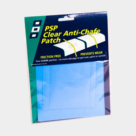 Beskyttelsestapesæt PSP Anti-Chafe Patch, transparent, 4-pack