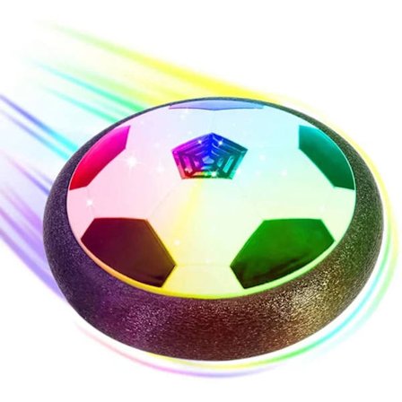Flydende fodbold, LED-lys, indendørs/udendørs, familiespil
